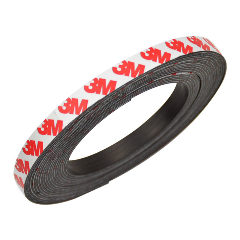 3M self-adhesive magnetic strips, strip magnetic patches, window screens, rubber soft magnetic strips, magnetic patches, refrigerator magnets, magnet stones Item Picture