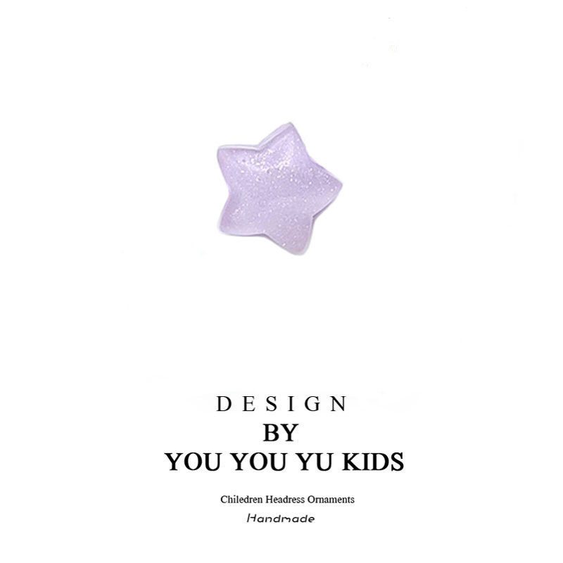 Nordic ins macaron refrigerator stickers, magnetic stickers, personalized semi-transparent star decorative stickers, three-dimensional magnetic stickers, message stickers details Picture