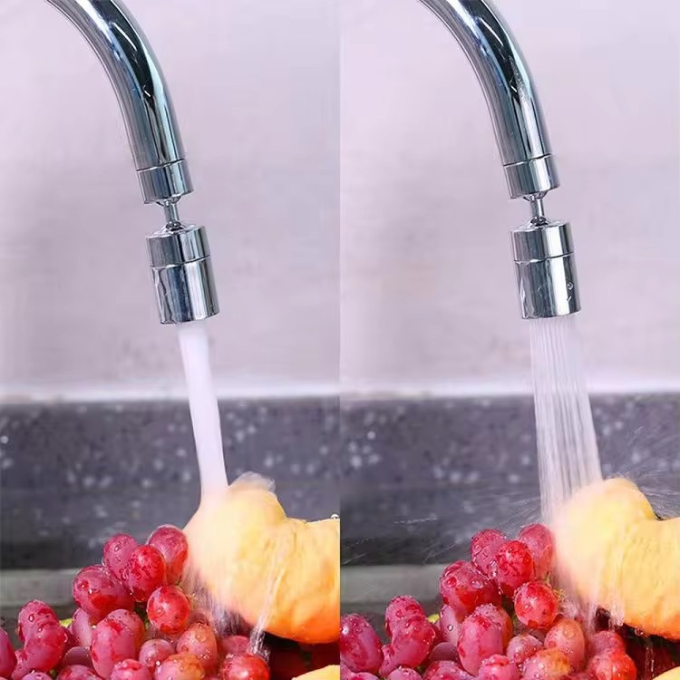 Splash-proof faucet extender, faucet nozzle, kitchen faucet splash-proof faucet filter bubble maker Application Scenario