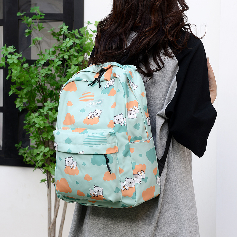 The new Dinosaur backpack for spring 2025, a large-capacity hand-held crossbody bag for young girls, has become a cross-border trend Specification drawing