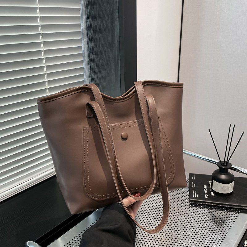 Tote Bag Women 2025 New Style elegant multi-layer bag, large-capacity single-shoulder crossbody bag, versatile commuting crossbody bag full figure