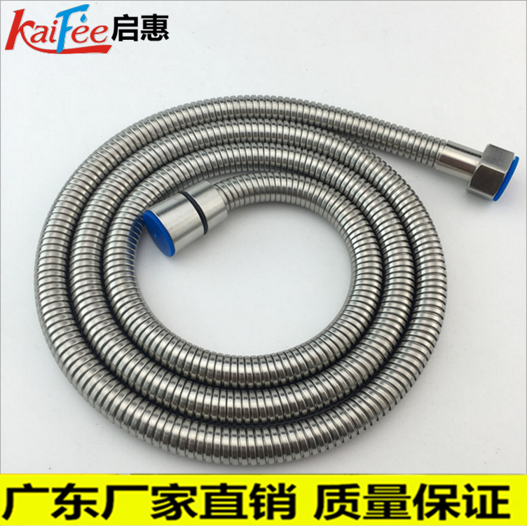 Factory direct sales of 304 stainless steel shower head hoses, rain shower head hoses, bathing and shower head tubes full figure