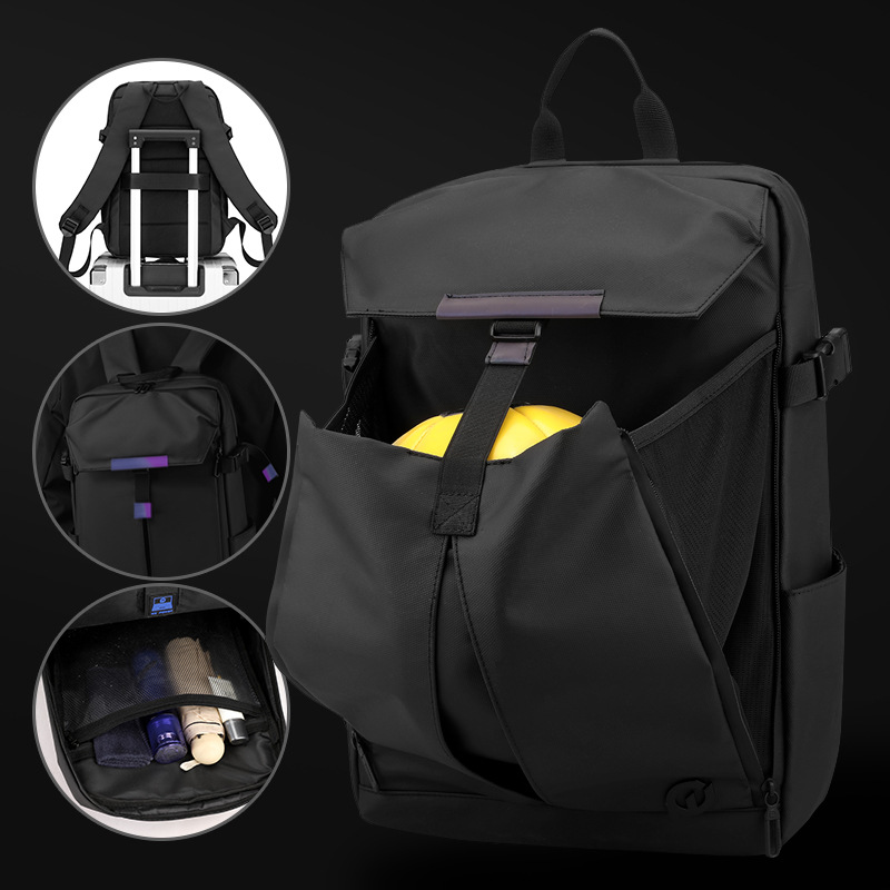 WEPOWER's new cross-border men's functional backpack is a waterproof, large-capacity, multi-functional backpack for computers Application Scenario