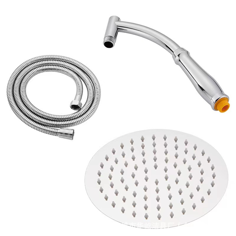 Pressurized shower head, large shower head, top spray, pressurized single showerhead, rain shower, bathroom bath, large handheld Application Scenario