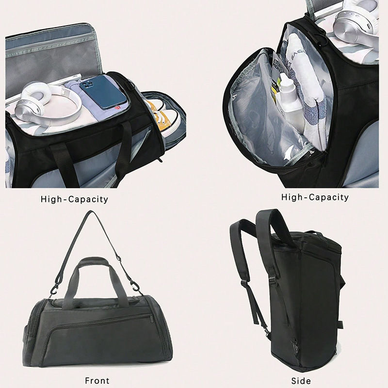 A 40L lightweight and large-capacity portable school sports travel bag for both male and female students Application Scenario