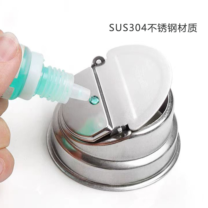 Wholesale stainless steel floor drain deodorizing core, deodorizing and insect-proof flap core, self-sealing core, deodorizing 3.2/4.0/2/5/6 details Picture