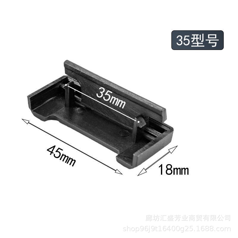 New Chinese-style door and window accessories system window drainage trough cover, process hole cover, drainage hole cover, windproof and mosquito-proof drainage cover Specification drawing