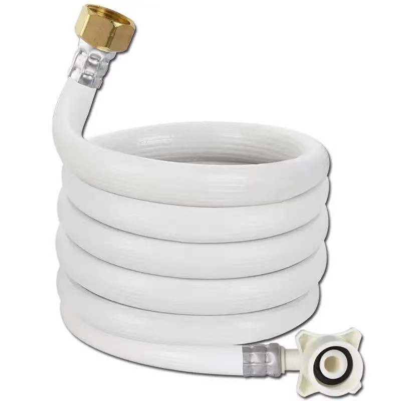 New type of washing machine water inlet pipe, fully automatic washing machine copper cap water inlet hose, multi-size water inlet hose Item Picture