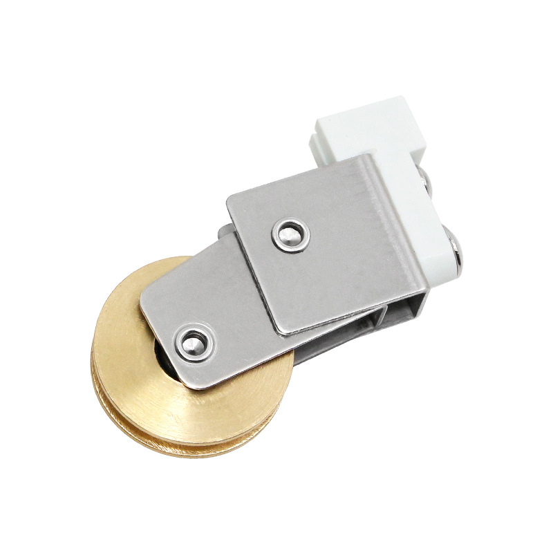 Old-fashioned aluminum alloy window pulleys, sliding window rollers, 55-type sliding door and window accessories, bottom wheels, casters, ground wheels, grooves Item Picture