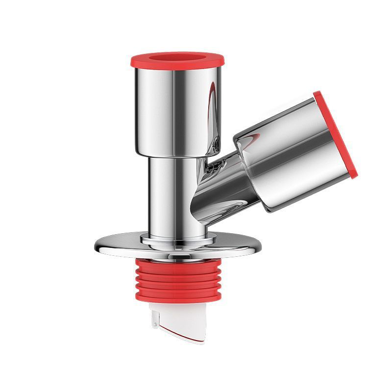 The three-way water distributor for the washing machine's drain pipe is specially designed for odor prevention and overflow prevention. It is a universal three-head floor drain joint Item Picture