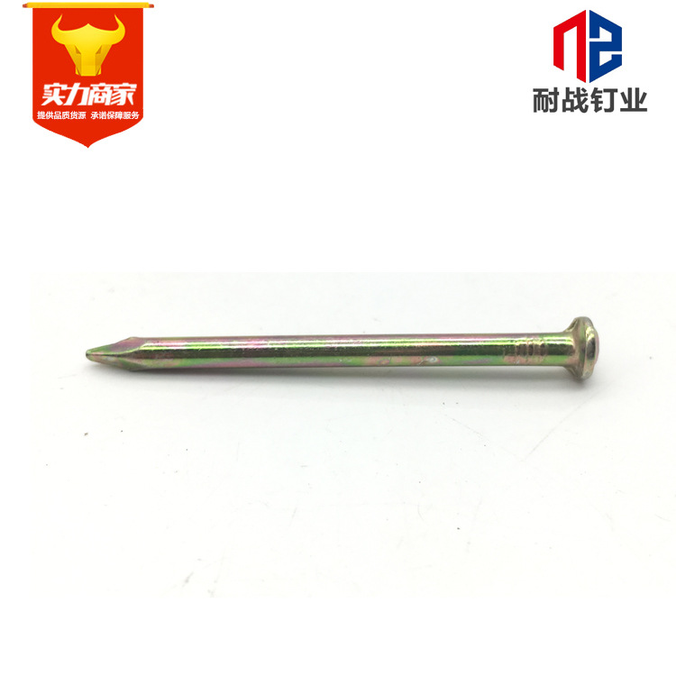 The manufacturer sells straight-grain galvanized cement nails, special steel nails, special nails, shot nails, cement wall decoration and air conditioning installation details Picture