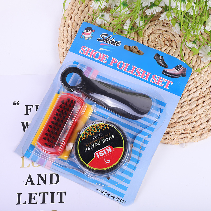 KISI 实用鞋油套装 皮鞋护理套装 游行鞋护理套装 现货批发 四套可选
