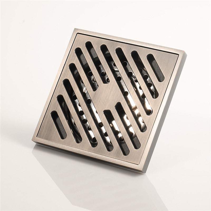 Wholesale of large-flow anti-odor, anti-insect and anti-reverse water copper antique Chinese style floor drain from the manufacturer Item Picture