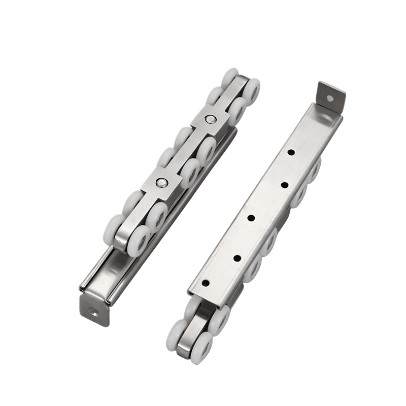 Wooden door sliding door hoist wheel, super static bearing pulley, door, solid wood door, stainless steel sliding door hoist wheel rail Item Picture