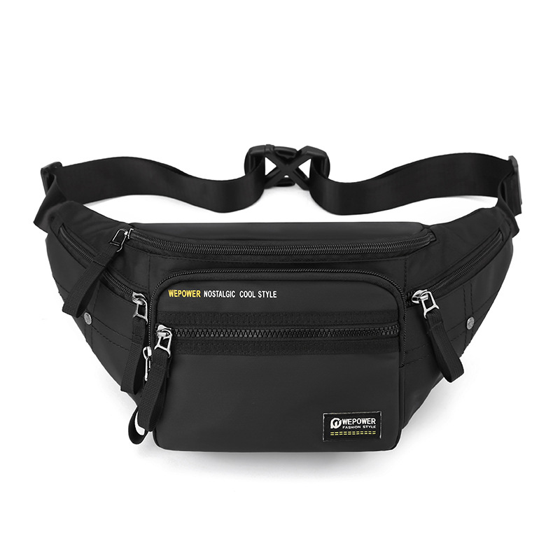 Factory wholesale of new chest bags, men's crossbody bags, outdoor running waist bags, multi-functional large-capacity single-shoulder bags, cross-border Item Picture