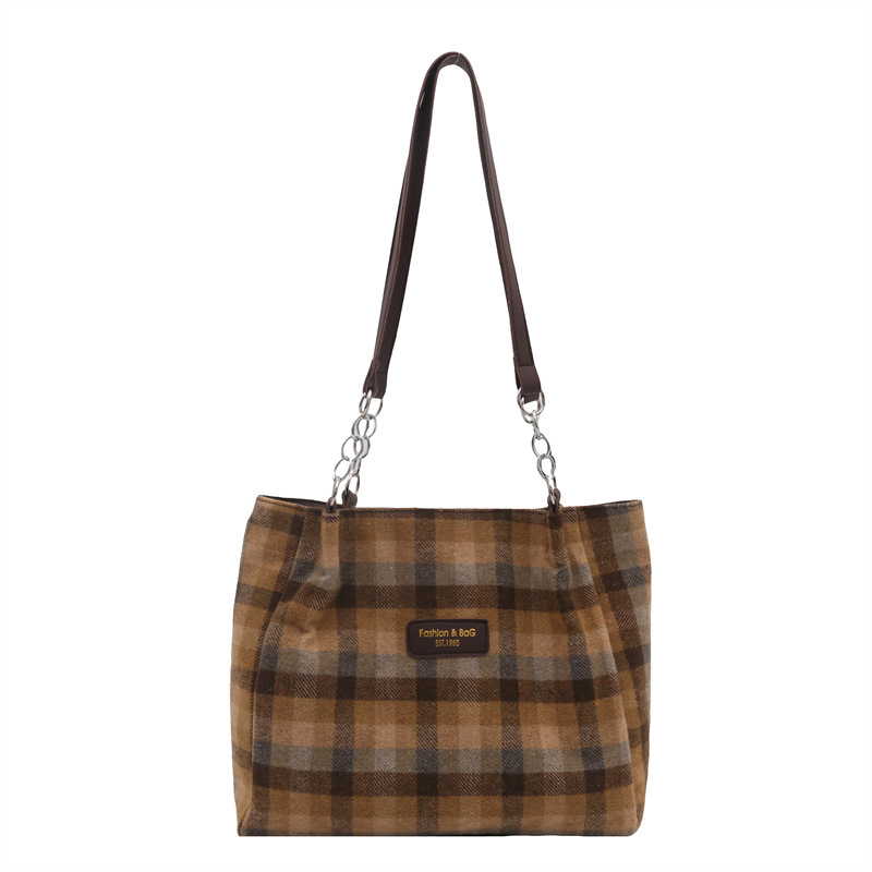 This year, crossbody bags are in vogue. For the new autumn collection of 2024, women's fashion trends include single-shoulder bags with chains and simple bucket bags Item Picture