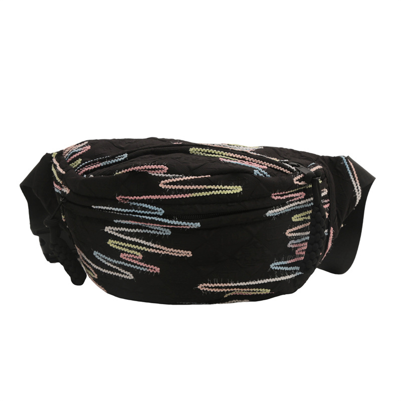 New fashionable and simple chest bag, best-selling large-capacity single-shoulder crossbody bag, outdoor travel crossbody small bag, women cross-border travel Item Picture