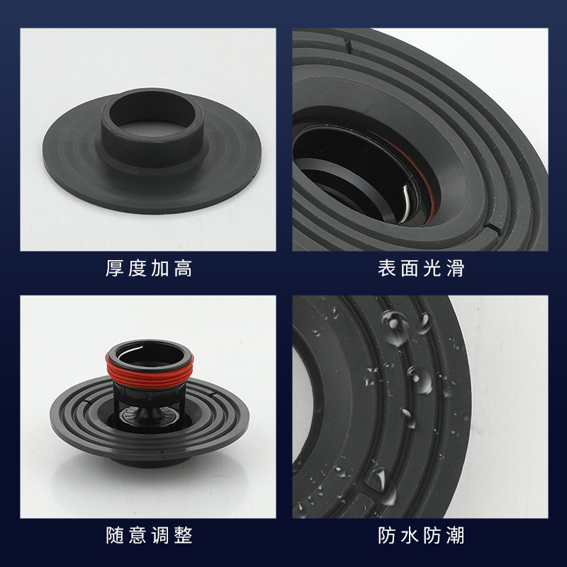 Kefang reducer ring, bathroom sealing plug, floor drain core, inner core reducer, bathroom magnetic suspension sewer pipe anti-odor wonder Item Picture