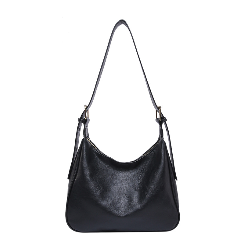 The new high-end large-capacity commuter single-shoulder underarm bag is a versatile winter cross-border trendy crossbody bag Item Picture
