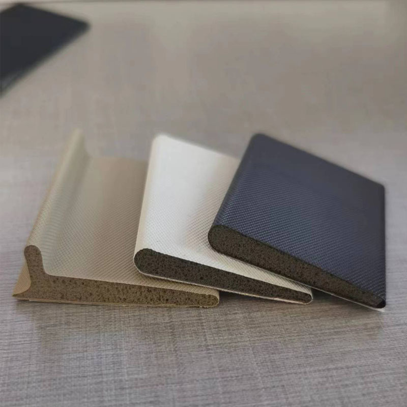 Amazon's best-selling wrapped sea pad block self-adhesive sealing strip, corner foam sealing strip, polyurethane rubber strip Specification drawing
