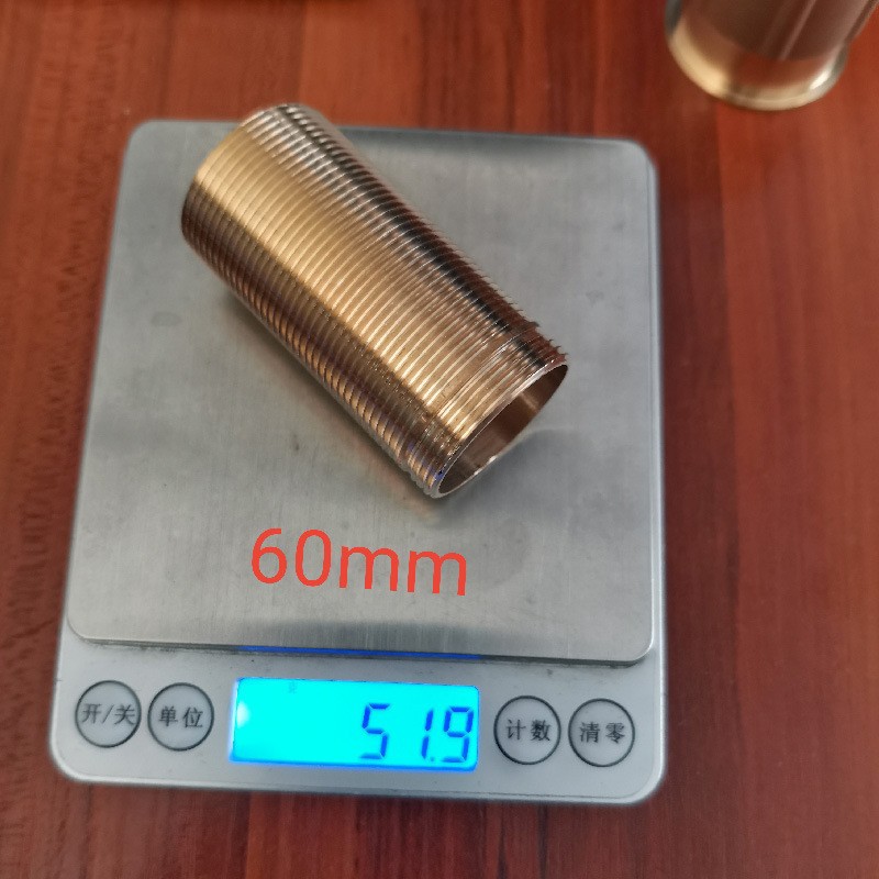 Copper anti-loosening nut, cold and hot water faucet holder, single-hole vegetable basin faucet with high thread installation, water heating accessories details Picture
