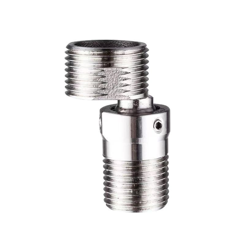 304 stainless steel universal curved foot shower faucet installation accessories, adjustable Angle shower valve corner curved foot Item Picture