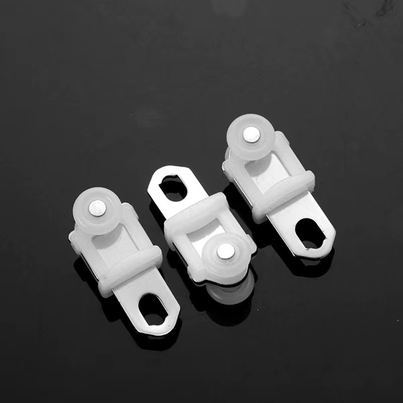 Curtain pulley, electric track roller, smooth and silent nano roller pulley, stainless steel roller pulley window accessories, ball roller Specification drawing
