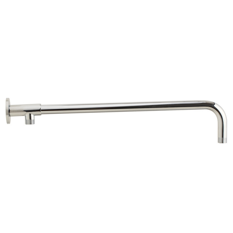Stainless steel large shower head pipe top nozzle crossbar, concealed and exposed fixed base, shower head outlet pipe bracket Item Picture