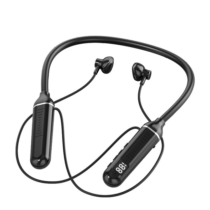 2024 New in-ear Bluetooth ultra-long battery life sports true wireless Bluetooth headphones Neckband style Item Picture
