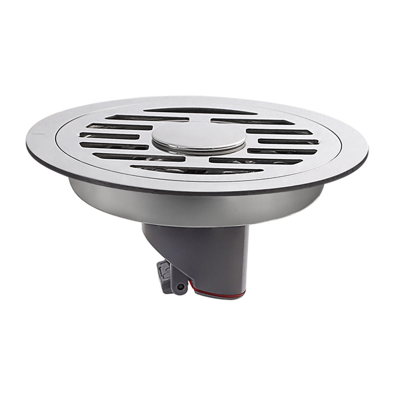 304 stainless steel 8cm and 9cm anti-odor floor drain, 10cm round and square anti-backflow and anti-insect three-way washing machine floor drain Item Picture