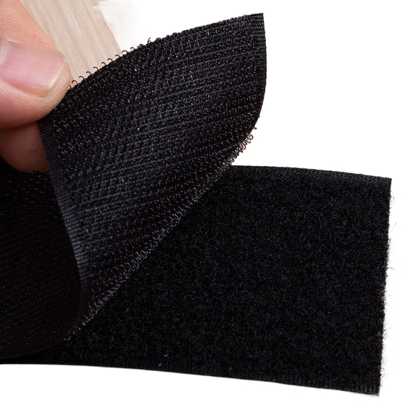 Velcro, double-sided adhesive backing, self-adhesive hook surface, screen window and door curtain, mother-and-child adhesive, curtain adhesive tape Item Picture