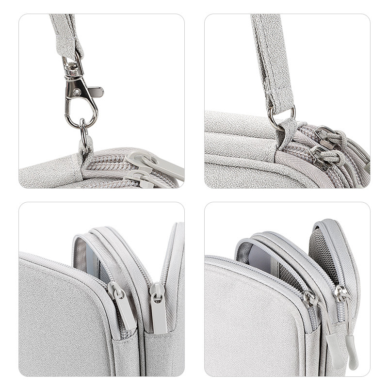 Data cable storage bag, travel portable charger, digital accessory bag, mobile phone headphones, USB flash drive multi-functional storage bag Application Scenario