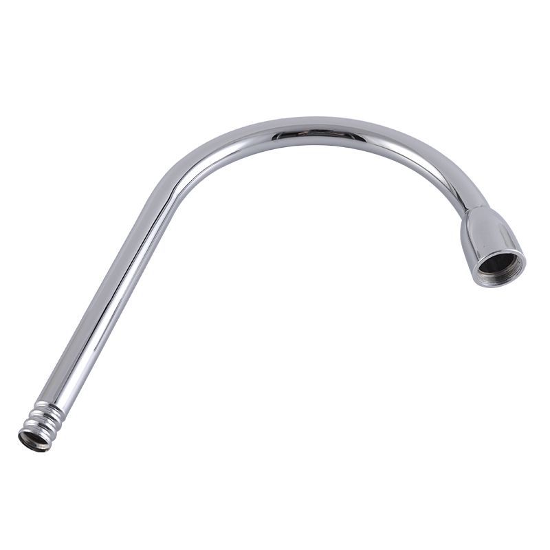 Kitchen faucet outlet pipe, hot and cold faucet universal pipe, rotating extended stainless steel elbow, outlet nozzle accessories Item Picture