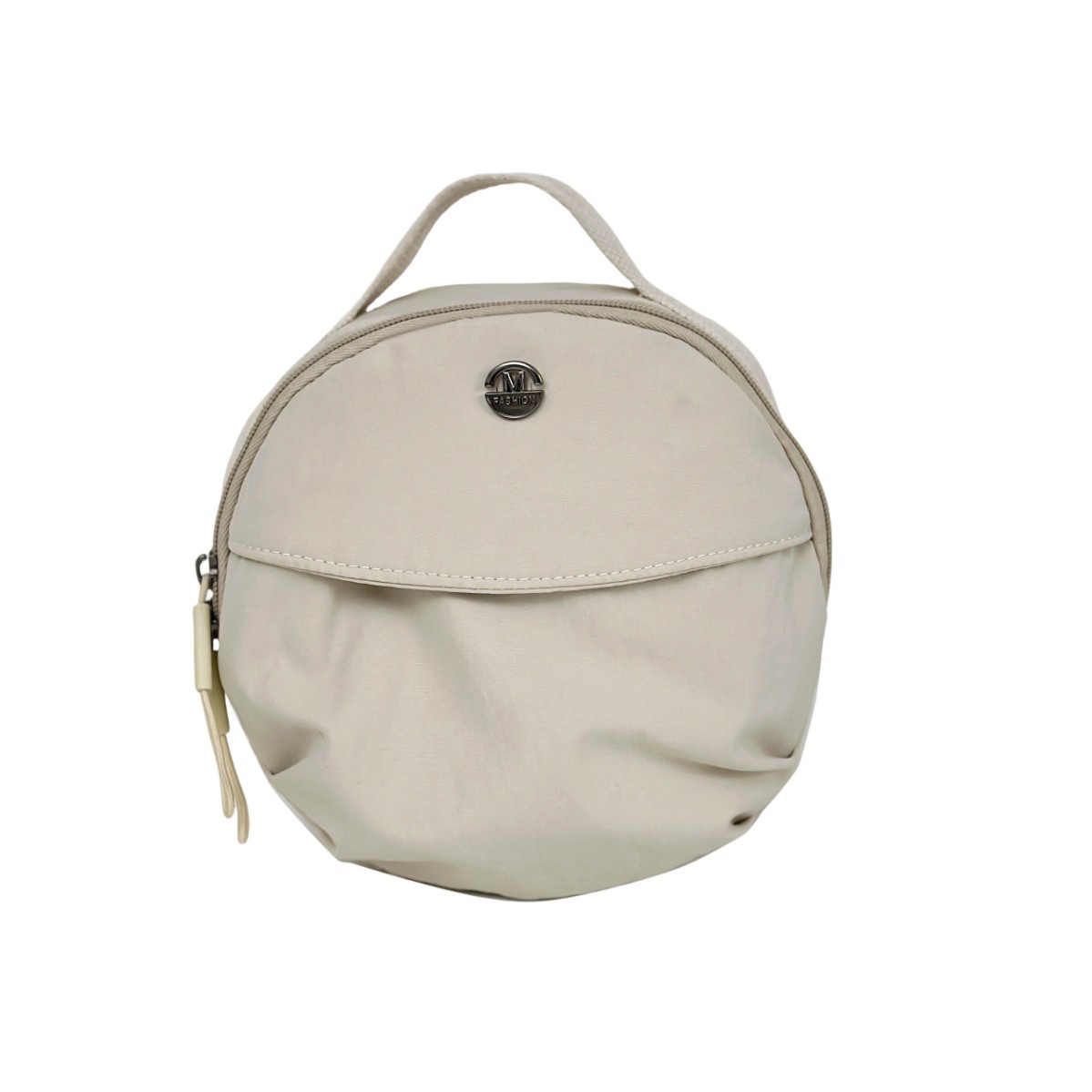 Fashionable and simple small round bag, new autumn and winter solid color single-shoulder crossbody bag, versatile for going out, small crossbody bag for women, cross-border wholesale Item Picture