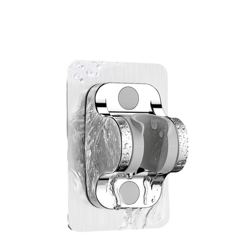 Non-drilling showerhead stand, adjustable hanging seat for bathroom shower head, fixed showerhead, base frame accessory Item Picture