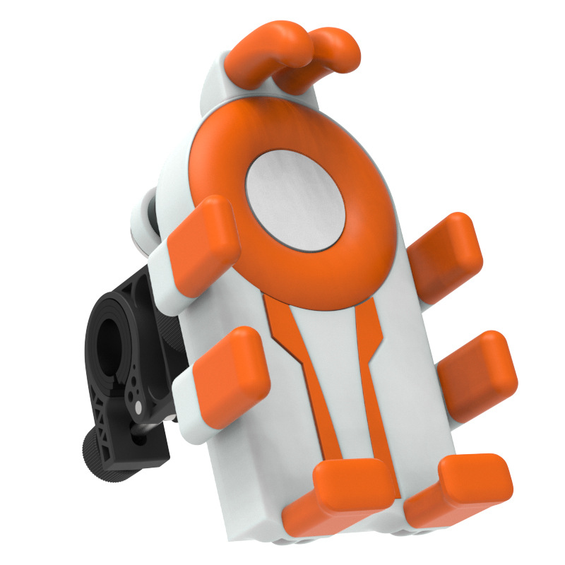 Motorcycle phone stand, battery, electric bike, motorcycle shockproof and anti-shake navigation frame, food delivery rider fixed phone stand Item Picture