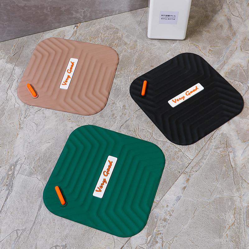 Silicone gasket for floor drain odor prevention, sealing and blocking the sewer opening to prevent odor and backflow, and covering the bathroom sewer. A magic tool Specification drawing