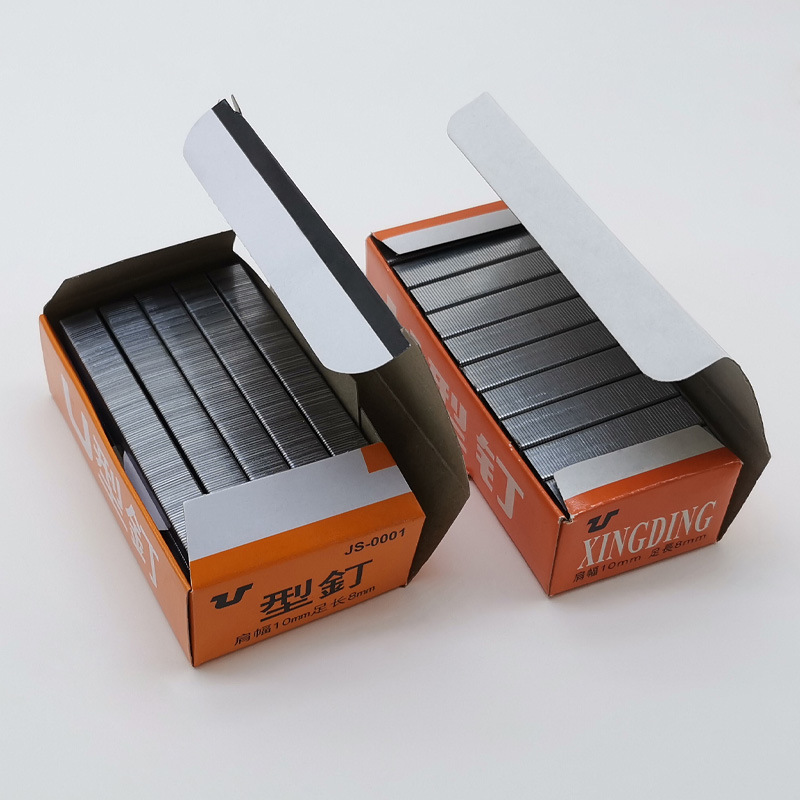 Beyond Jinshun Jinshen manual nail Gun 1008F Strongman Gun Special Nail frame mounting and decoration U-shaped nail Application Scenario