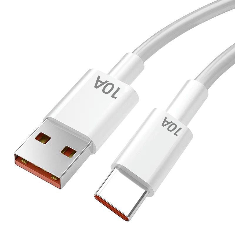 10A Super fast charging 120W high current Type-C data cable is a universal flash charging cable suitable for Huawei Honor mobile phones Item Picture