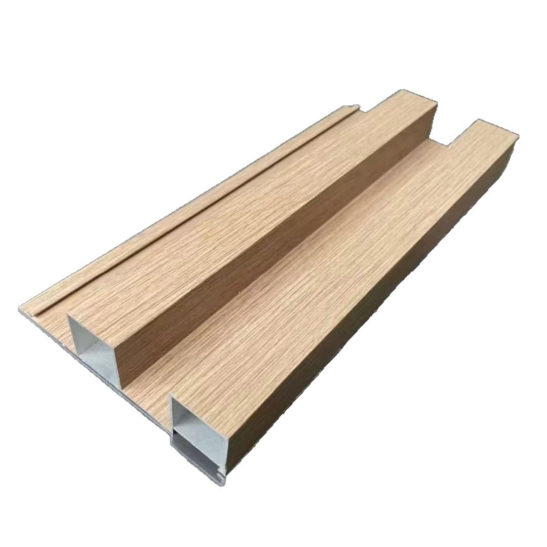 Aluminum profile chain corrugated concave-convex storefront, aluminum plate sign background wall, aluminum alloy Great Wall wave decorative metal Item Picture