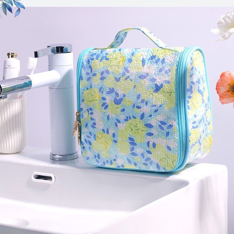 Runhui Flower Hook toiletry Bag, Travel Makeup Bag, Cosmetics Storage Bag, Makeup Bag, minimum order quantity one
