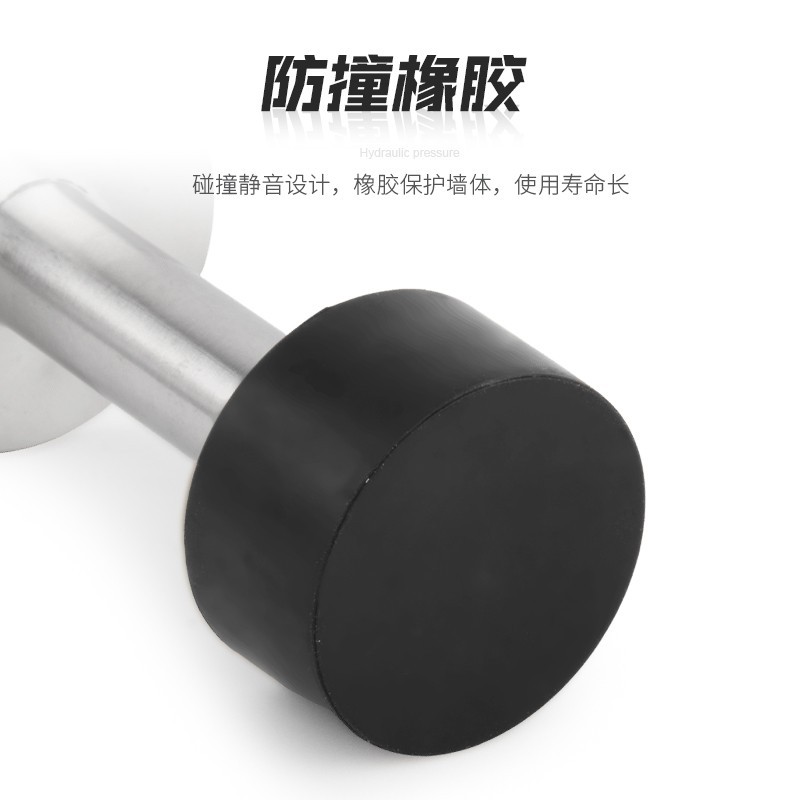 304 stainless steel cloakroom door, clothes back hook, dormitory bathroom, fitting room rubber anti-collision door top hook Specification drawing
