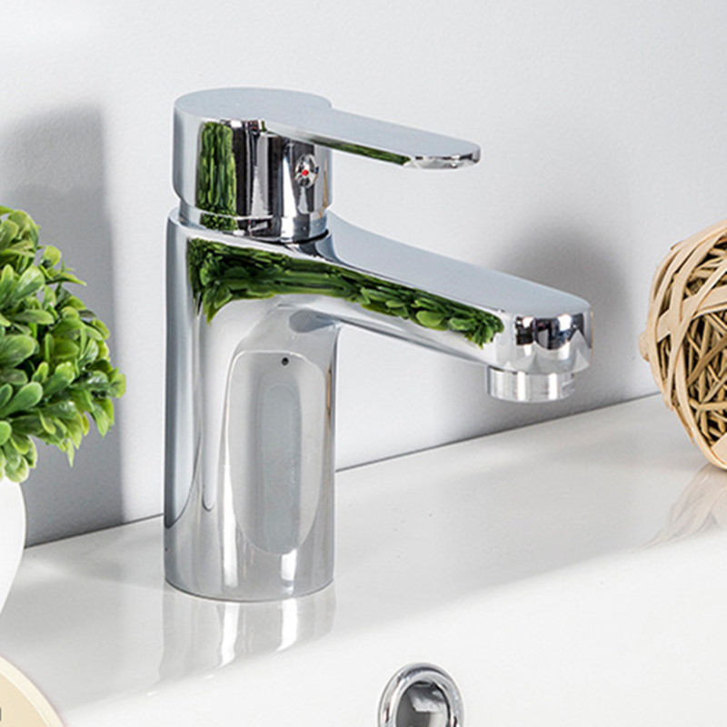 Cross-border foreign trade all-copper washbasins, faucets, cold and hot mixed water valves, bathroom washbasins, countertop basins, faucets, electroplated Specification drawing
