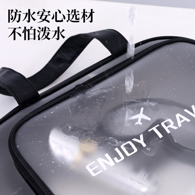 Double-layer swimming storage bag, travel dry and wet separation special waterproof beach bag, large-capacity seaside equipment swimsuit bag Application Scenario