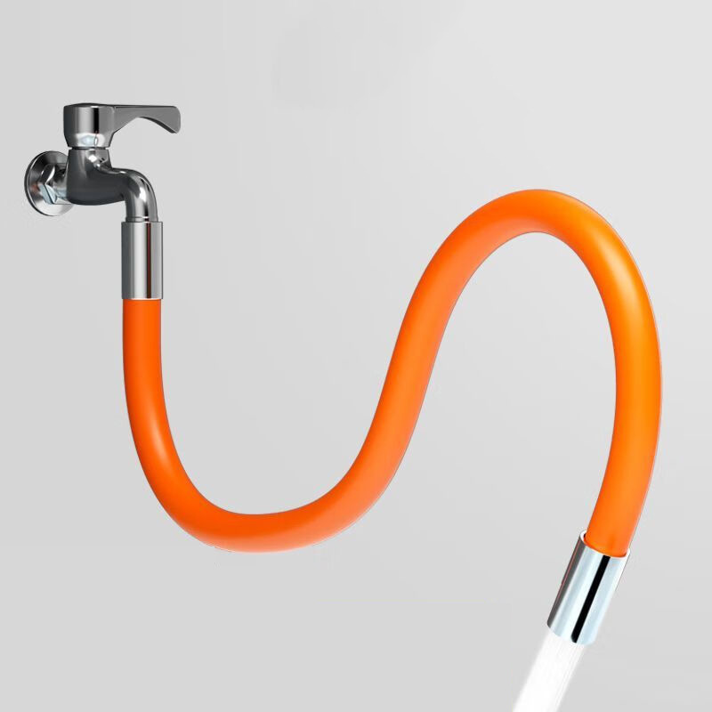 Faucet extension wonder, universal extension pipe, splash-proof wonder, extended hose, all-purpose, rotatable full figure