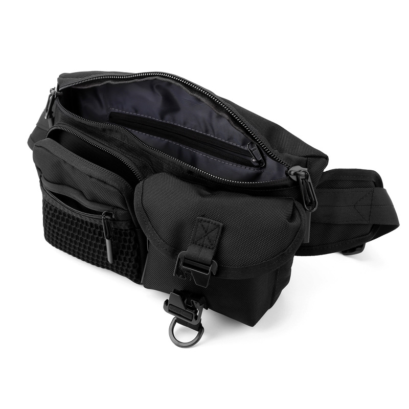 WEPOWER's new trendy sports chest bag, multi-functional single-shoulder small crossbody bag, outdoor casual waist bag and crossbody bag Application Scenario