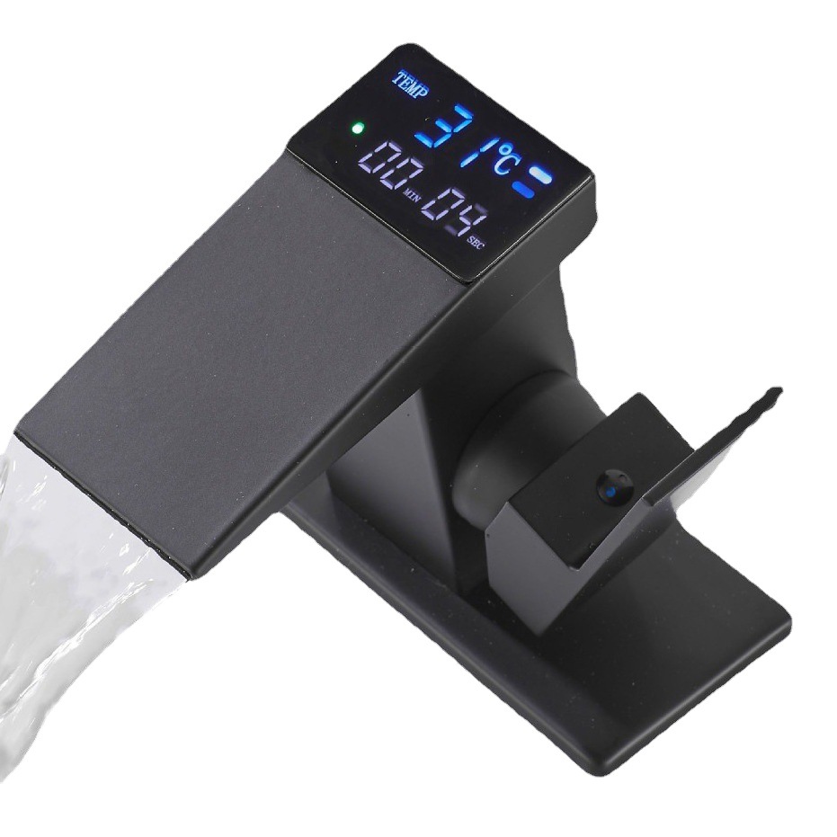 Digital display of temperature, faucet, washbasin, faucet, bathroom, washbasin, digital display faucet, hydropower generation Item Picture