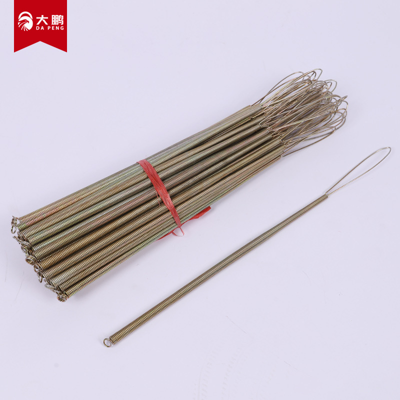 The manufacturer has in stock galvanized tension springs for automatic door closing, telescopic spring doors, bows, wooden doors, screen doors, pipe benders, and door tension springs details Picture