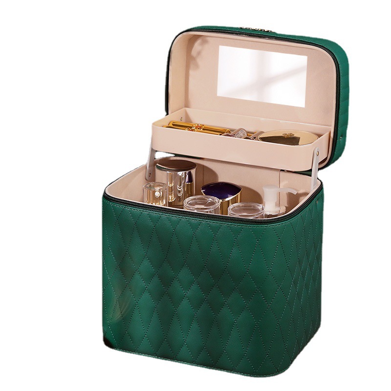 Xiu Ge large-capacity internet-famous makeup bag for women, portable and hand-held 2023ins style high-end nail art storage box Item Picture