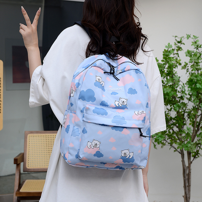 The new Dinosaur backpack for spring 2025, a large-capacity hand-held crossbody bag for young girls, has become a cross-border trend details Picture